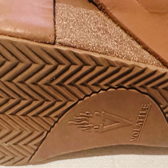 Volatile Brown Sandals - Picture 5 of 6